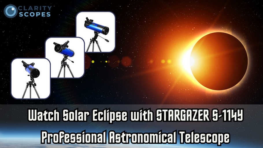 Explore the Cosmos: Unveiling the STARGAZER S-114Y Professional Astronomical Monocular Telescope