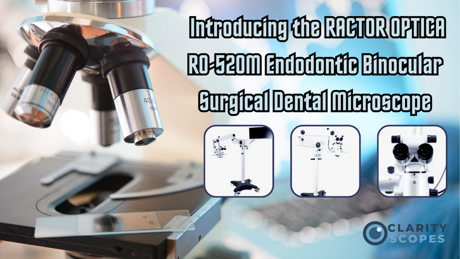 Revolutionizing Dental Surgery: Introducing the RACTOR OPTICA RO-520M Endodontic Binocular Surgical Dental Microscope