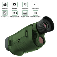 Load image into Gallery viewer, INSIGNIA DT19 Night Vision Monocular 8X Zoom 2inch Screen 2.5K video for hunting (8065209729281)