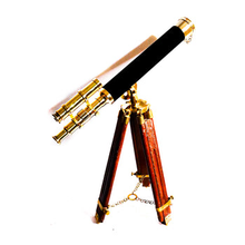 Load image into Gallery viewer, DISCOVER Antique Primus Marine Collectible Double Barrel Tripod Telescope (7972874453249)
