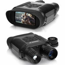 Load image into Gallery viewer, INSIGNIA Night Vision Hunting Binoculars-Digital Infrared with Large Viewing Screen Can Take Day or Night IR Photos (7996237709569)
