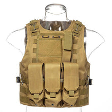 Load image into Gallery viewer, TACPRAC Multi Pockets Outdoor Jungle Wild Combat Tactical Hunting Travel Vest (7975977255169)