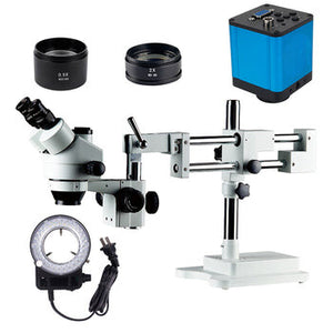 RACTOR OPTICA RO-3590T Trinocular Stereo Microscope (7980302762241)