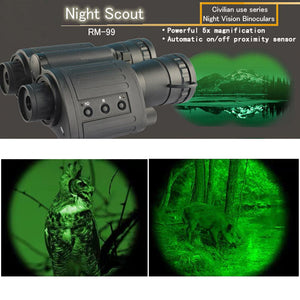 INSIGNIA 5X50 Night Scout Night Vision Scope Binoculars for Night View (7996237185281)