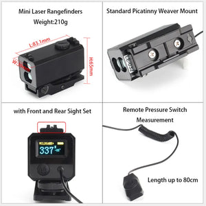 INSIGNIA Fabricante Mini Tamanho Laser Range Finder With 700m Distance (7995653521665)