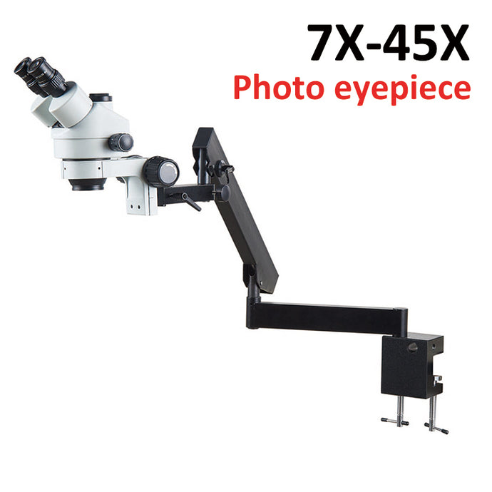 RACTOR OPTICA RO-7045T Stereoscopico Trinocular Stereo Microscope (7982251245825)
