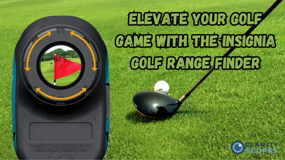 Elevate Your Golf Game with the INSIGNIA Golf Range Finder