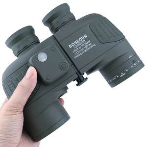 INSIGNIA 10x50 Compass Hunting Night Vision Rangefinder Binoculars with Built-in Rangefinder (8065117356289)