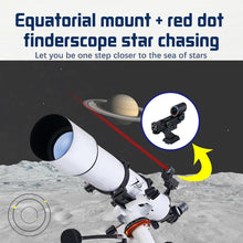 Load image into Gallery viewer, STARGAZER S-80900 Professional Astronomical Telescope High Resolution Reflector Telescope (8062311170305)