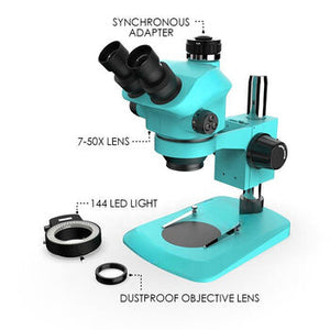 RACTOR OPTICA RO-RF4 Optical Trinocular Microscope (7980392939777)