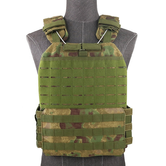 TACPRAC polyester laser cut molle system outdoor training tactical combat chest rig vest viking physical vest (7975978762497)