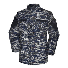 Load image into Gallery viewer, TACPRAC Tactical Outfit YL19 Combat Suit Dark Blue Digital Camouflage 511 Combat Tactical Uniform for Men Outdoor (7975183024385)
