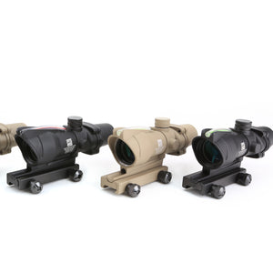 INSIGNIA Tactical Hunted Merchandise 4X32 Hunting Scopes Red Green Fiber Illuminated Optical Sight scopes for Outdoor (7974752682241)