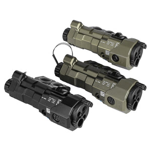 INSIGNIA Metal Version Red/Green/Blue Laser+IR+IR illumination Tactical Flashlight modular Laser Aiming Device VIS (7974752780545)