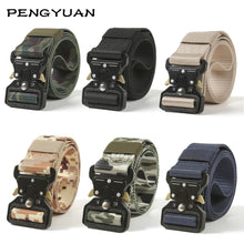 Load image into Gallery viewer, TACPRAC Custom Outdoor Tactical Heavy-Duty Adjustable Tactical Military Belt (7975868334337)