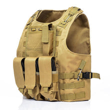 Load image into Gallery viewer, TACPRAC Multi Pockets Outdoor Jungle Wild Combat Tactical Hunting Travel Vest (7975977255169)