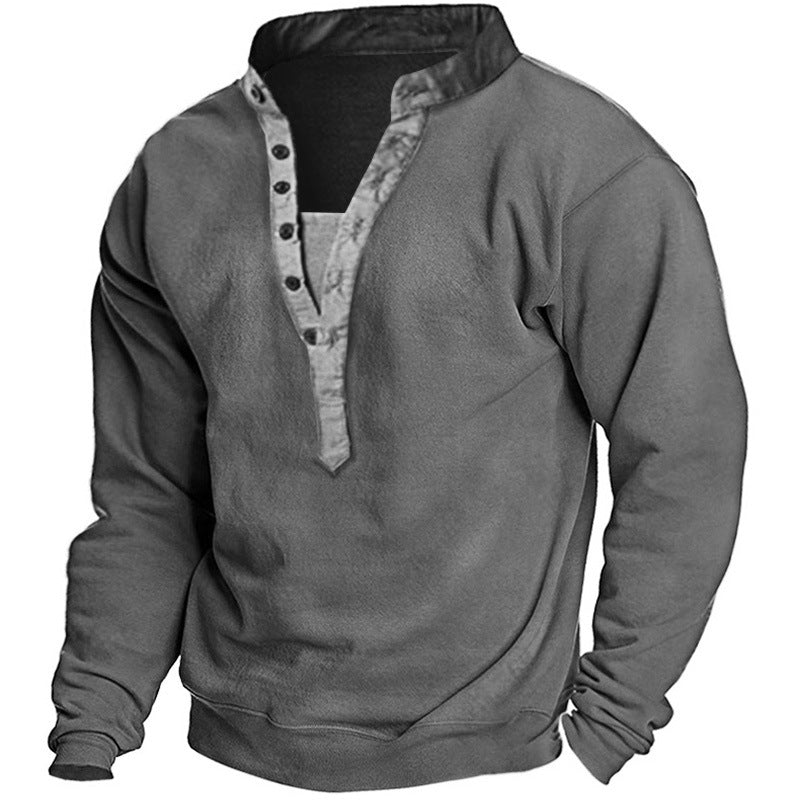 TACPRAC Male Breathable Sport T shirt Top Men Outdoor Tactical Hiking  T-Shirts V-neck long Sleeve Hunting Climbing Shirt