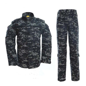 TACPRAC Mens tactical black uniforms green digital camouflage tactical uniform (7975183548673)