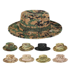 Load image into Gallery viewer, TACPRAC Combat training camouflage round hat fisherman hat men&#39;s camouflage tactical hats (7975983186177)