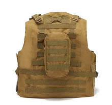 Load image into Gallery viewer, TACPRAC Waterproof custom outdoor hunting shooting vest tactical vest oxford fabric Assault combat vest (7975975911681)