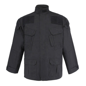 TACPRAC Outdoor Breathable Polyester And Cotton Black Tactical Trekking Uniforms (7975867515137)