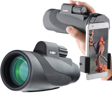 Load image into Gallery viewer, INSIGNIA 12x50 High Definition FMC optics bak4 prism monocular telescope with Smartphone Holder &amp; Tripod (7994999079169)