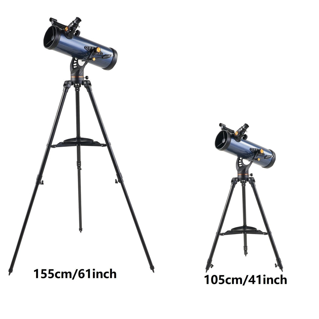 UNISTAR Telescope astronomical 114/1000 Professional Astronomical Reflector Telescope German Technology Scope AZ114 (114-1000) (7979621351681)
