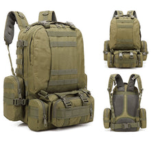 Load image into Gallery viewer, TACPRAC Outdoor Backpacks Anti-Theft Rucksack Bag Waterproof Tactical Backpack Hiking Camping (7975979221249)