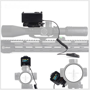 LE032 mini tamanho laser range finder montagem no escopo700m laser (7996361113857)