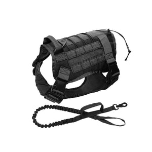 TACPRAC tactical dog clothing nylon explosion-proof outdoor training dog chest strap traction rope (7975981940993)