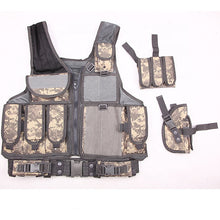 Load image into Gallery viewer, TACPRAC Security Combat Outdoor Equipment Tactical Vest For Training (7975978664193)
