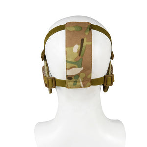 TACPRAC Combat Mask Camouflage Outdoor Hunting Protection Equipment Tactical Half Mask For Men (7975979286785)