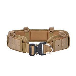 TACPRAC Tactical straps Belt Men's Nylon Fabric Combat Metal Buckle Tactical Belt Hunting Hiking Sports Fabric Belt (7975537672449)