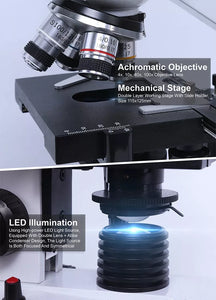 RACTOR OPTICA RO-A33.5121 Dual Lens Digital Microscope (7977738436865)