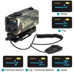 INSIGNIA Outdoor Hunting Laser Range Finder - Real-time Measurer up to 1200m with Mount (7995703951617)