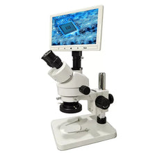 Load image into Gallery viewer, RACTOR OPTICA RO-ZA5 Industrial Video Trinocular Zoom Stereo Microscope (7980423545089)