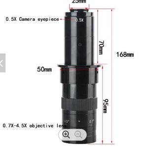 RACTOR OPTICA RO-KP21 Monocular Video 60FPS Industrial inspection Microscope (7980429705473)