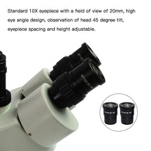 Load image into Gallery viewer, RACTOR OPTICA RO-H10W Double Arm Stereo Trinocular Microscope (7980439601409)