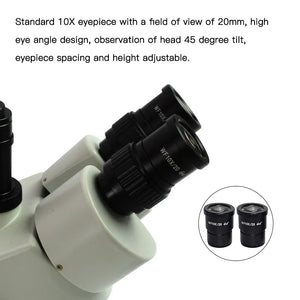 RACTOR OPTICA RO-H10W Double Arm Stereo Trinocular Microscope (7980439601409)