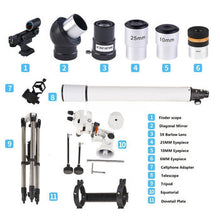 Load image into Gallery viewer, StarGazer S-90080M Outdoor Professional Stargazing Astronomical Telescope (7978882629889)