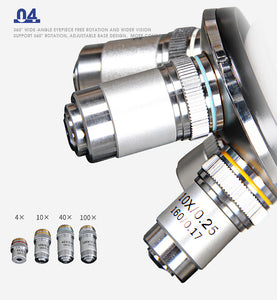 RACTOR OPTICA RO-10CAS Usb Trinocular Stereo Microscope (7980305449217)