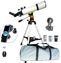 Load image into Gallery viewer, STARGAZER S-50800 500x80mm Astronomical Refractor Telescope (7979552112897)