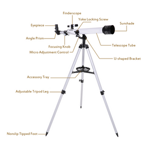 STARGAZER Refractor Binoculars Monocular Spotting Scope Telescope (7979559387393)
