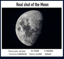 Load image into Gallery viewer, STARGAZER S-16-40x70 Professional Astronomical Refractor Filters Telescope (7979453120769)