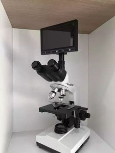 Ractor Optica RO-107sm Trinocular Optical Digital Microscope With LED Display Screen (7977825927425)